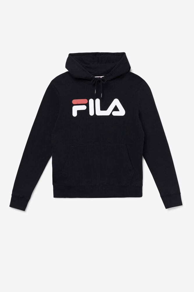 Fila Lucy Hoodie Black - Womens - 91074GJXK